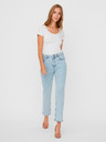 Vero Moda Světle modré straight fit džíny VERO MODA Carla