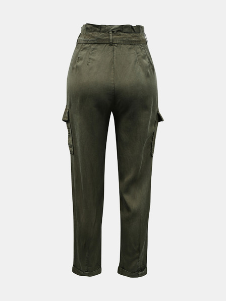 TALLY WEiJL Khaki kalhoty s kapsami TALLY WEiJL
