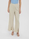 Vero Moda Béžové volné kalhoty VERO MODA Josie