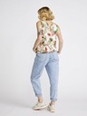 Vero Moda Krémový květovaný top VERO MODA Easy