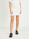 Vero Moda Krémová pouzdrová sukně VERO MODA Nancy