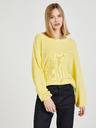 Vero Moda Žlutý svetr VERO MODA New Lexsun