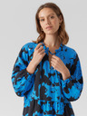 Vero Moda Černo-modré dámské vzorované šaty VERO MODA Josie