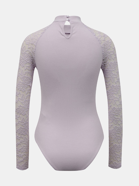 TALLY WEiJL Světle fialové body s krajkovými rukávy TALLY WEiJL