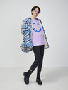 Vero Moda Světle fialové oversize tričko VERO MODA Skye Cody