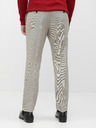 SELECTED Béžové oblekové slim fit kalhoty Selected Homme Maze Saint