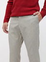 SELECTED Béžové oblekové slim fit kalhoty Selected Homme Maze Saint