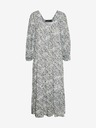 Vero Moda Černo-bílé vzorované maxišaty VERO MODA Peace