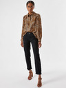 Dorothy Perkins Petite Hnědá halenka s leopardím vzorem Dorothy Perkins Petite