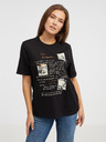 Scotch & Soda Černé dámské tričko Scotch & Soda