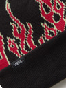 Vans Černá klučičí čepice VANS UP IN FLAMES BEANIE