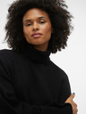 Vero Moda Černý dámský rolák VERO MODA Goldneedle