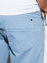 Ombre Clothing Světle modré pánské casual kraťasy Ombre Clothing W303
