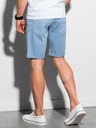 Ombre Clothing Světle modré pánské casual kraťasy Ombre Clothing W303