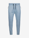 Ombre Clothing Světle modré pánské basic tepláky Ombre Clothing