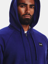 Under Armour UA Rival Fleece FZ Hoodie-BLU Mikina