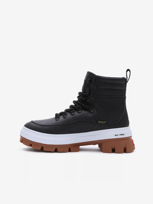 Vans Černé dámské kožené zimní kotníkové boty VANS Colfax Elevate