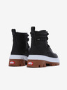 Vans Černé dámské kožené zimní kotníkové boty VANS Colfax Elevate