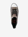 Converse Hnědé kožené kotníkové tenisky Converse Chuck Taylor All Star City Trek