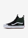 Vans Zeleno-černé pánské kotníkové tenisky se semišovými detaily VANS SK8-Hi