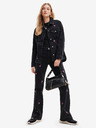 Desigual Černé dámské bootcut džíny Desigual Vidin