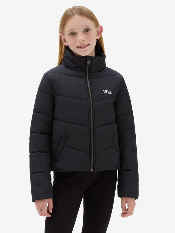 Vans Černá holčičí zimní prošívaná bunda VANS Foundry Puffer