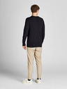 Jack & Jones Černý basic svetr Jack & Jones Emil