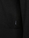 Jack & Jones Černý basic svetr Jack & Jones Emil