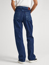 Pepe Jeans Modré dámské pruhované džíny Pepe Jeans Robyn Stripe