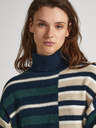 Pepe Jeans Petrolejový dámský pruhovaný rolák Pepe Jeans Denver