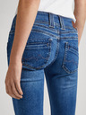 Pepe Jeans Modré dámské slim fit džíny Jeans Pepe Jeans