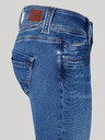 Pepe Jeans Modré dámské slim fit džíny Jeans Pepe Jeans