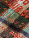 Scotch & Soda Hnědo-zelená pánská košilová bunda s příměsí vlny Scotch & Soda