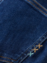 Scotch & Soda Tmavě modré dámské bootcut džíny Scotch & Soda