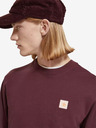 Scotch & Soda Vínová pánská mikina Scotch & Soda