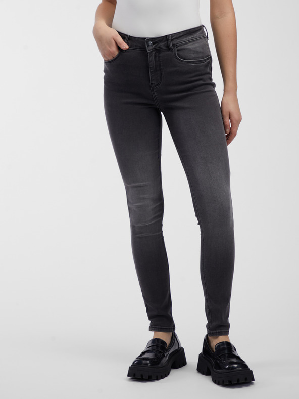 Orsay Šedé dámské skinny fit džíny ORSAY
