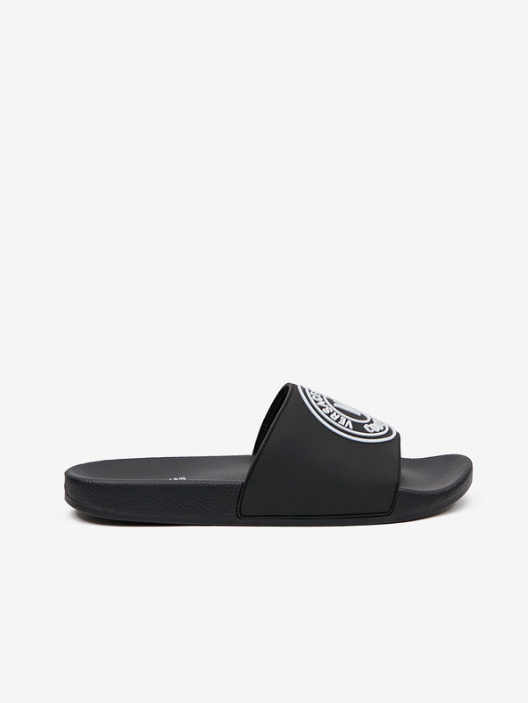 Versace Jeans Couture Černé pánské pantofle Versace Jeans Couture Fondo Slide