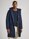 Pepe Jeans Tmavě modrá pánská zimní parka Pepe Jeans Bowie