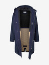 Pepe Jeans Tmavě modrá pánská zimní parka Pepe Jeans Bowie