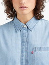 Levi's® Světle modré dámské džínové košilové midišaty Levi's® Osteria Duster