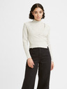 Levi's® Béžový dámský žebrovaný zavinovací svetr/top 2v1 Levi's®
