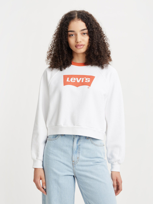 Levi's® Bílá dámská mikina Levi's® Vintage