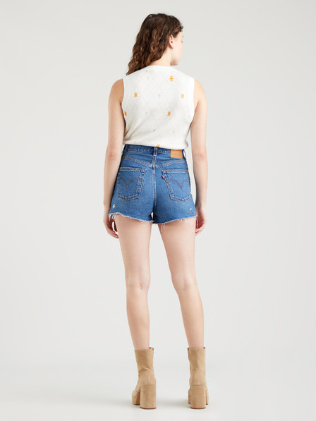 Levi's® Modré dámské džínové kraťasy Levi's®