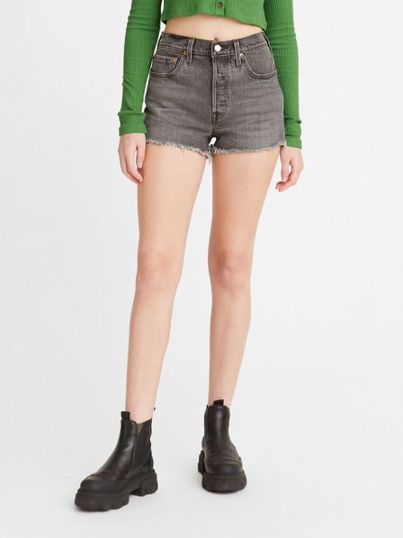 Levi's® Tmavě šedé dámské džínové kraťasy Levi's®