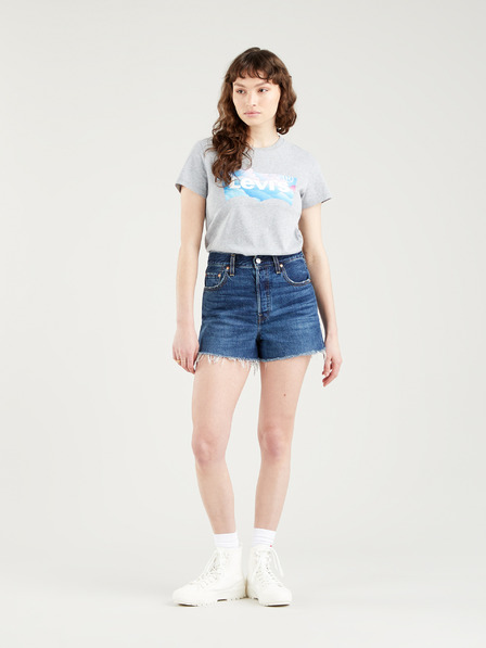 Levi's® Modré dámské džínové kraťasy Levi's®