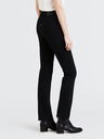 Levi's® Černé dámské straight fit džíny Levi's® 724
