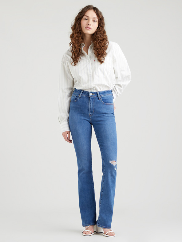 Levi's® Modré dámské bootcut džíny Levi's®