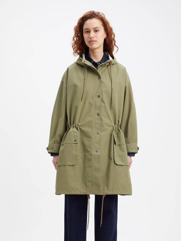 Levi's® Khaki dámská nepromokavá bunda Levi's® Sloan