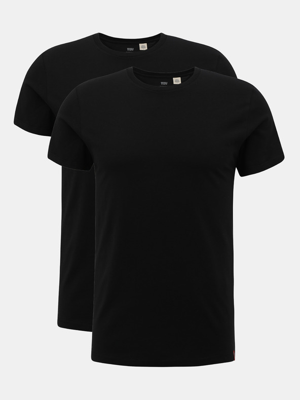 Levi's® Sada dvou černých pánských basic triček Levi's®