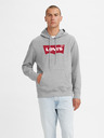 Levi's® Světle šedá pánská mikina s kapucí Levi's®
